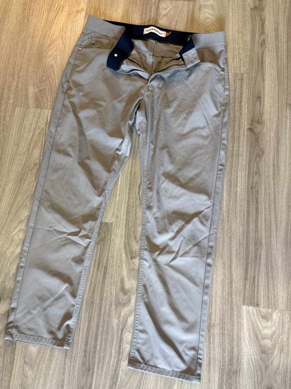 Tailor Vintage Men's Chinos in Light Taupe